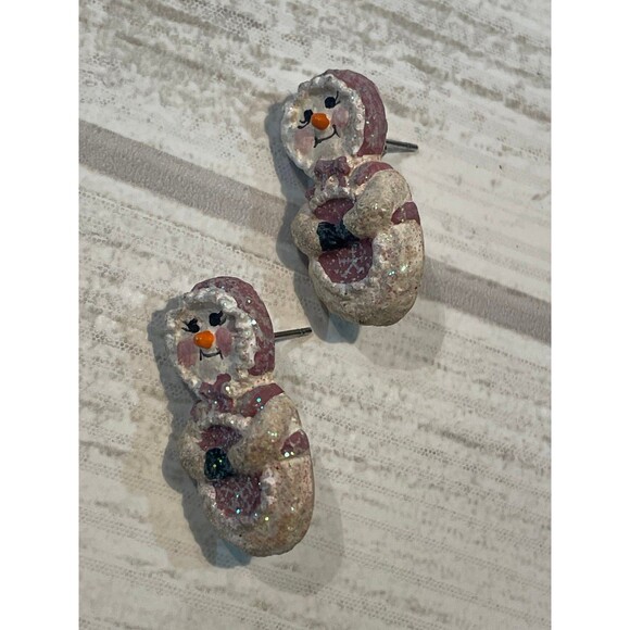 1999 Snowsnickel brooch, pen, and earrings set from a nickel to the snowsnickel - Picture 3 of 11